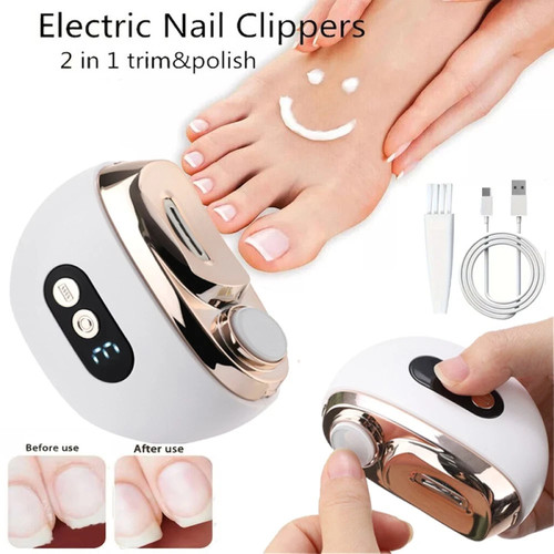 Electric toe nail clippers - electric, for